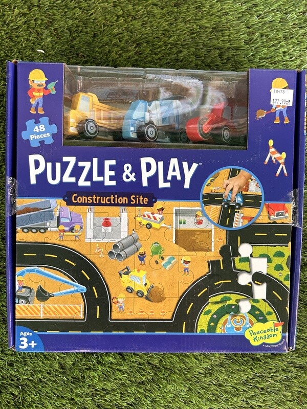 PUZZLE AND PLAY:  CONSTRUCTION SITE
