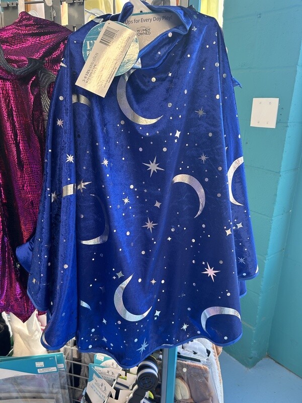 Royal Blue Wizard Cape