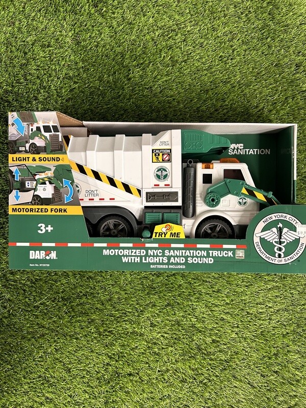 NYC Sanitation Front End Dumpster Garbage Truck