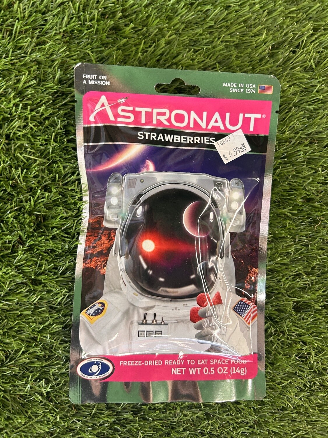 Astronaut food, Style: Strawberries