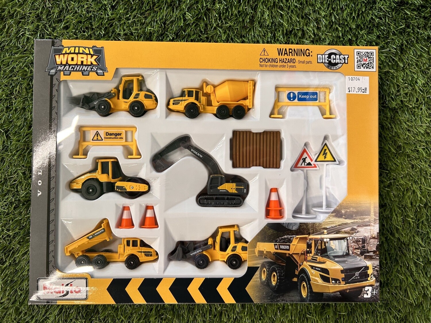 Mini Work Machine Volvo Const. Set