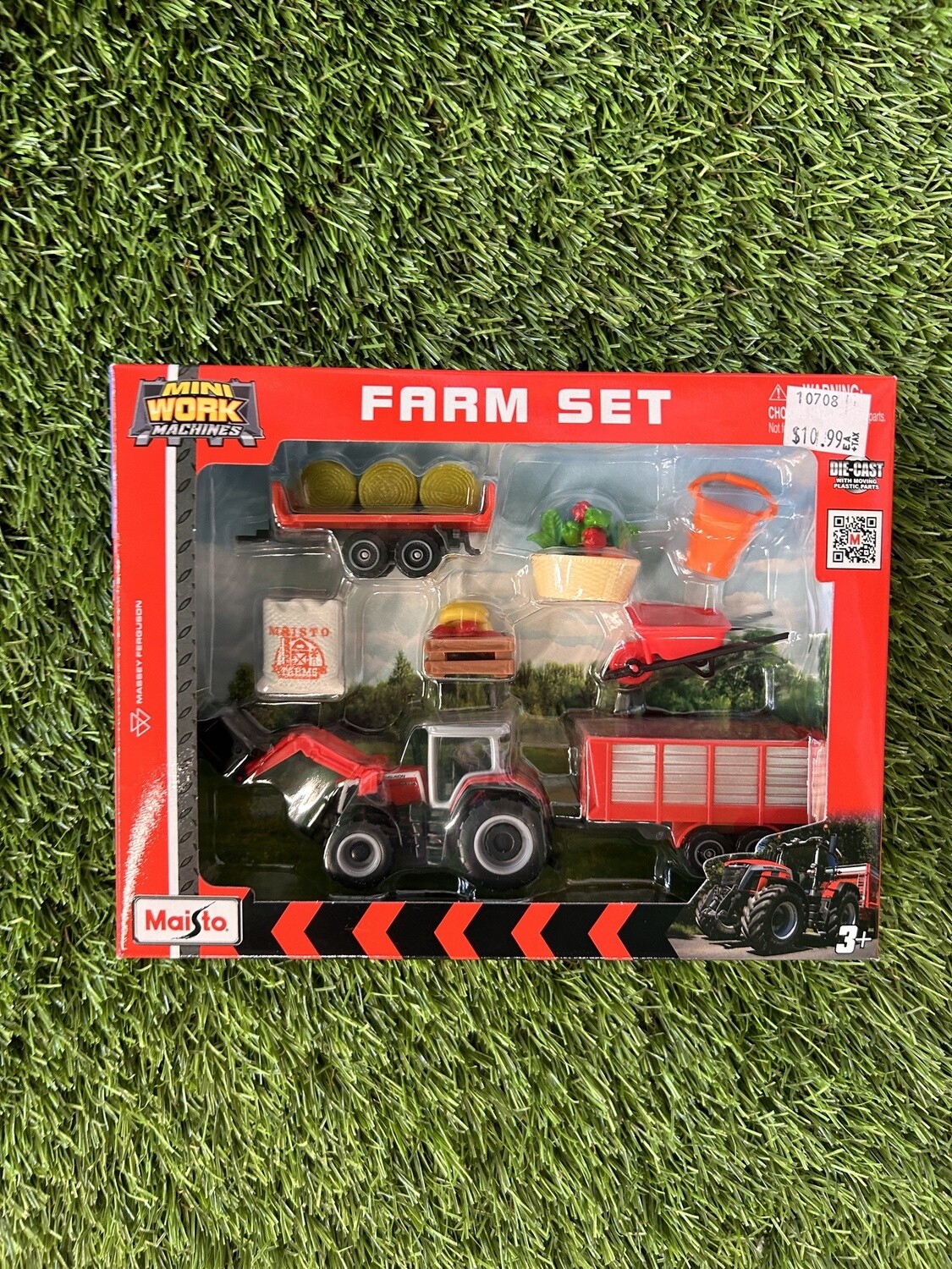 Mini Work Machines Farm Set