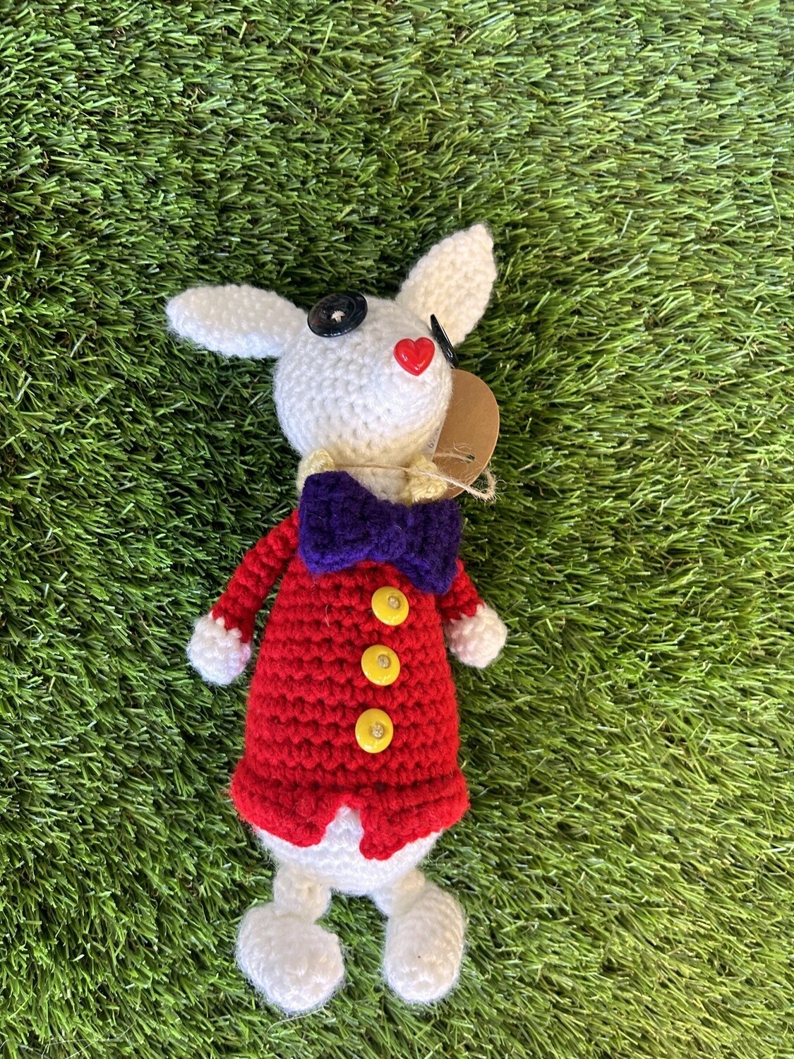 Becca Cook Hand Made Wonderland Art, Name: Rabbit