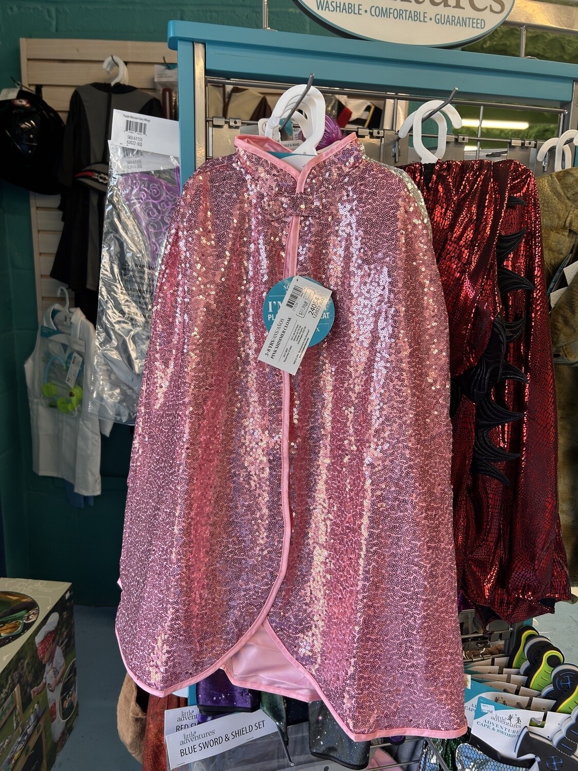 Pink Shimmer Cloak