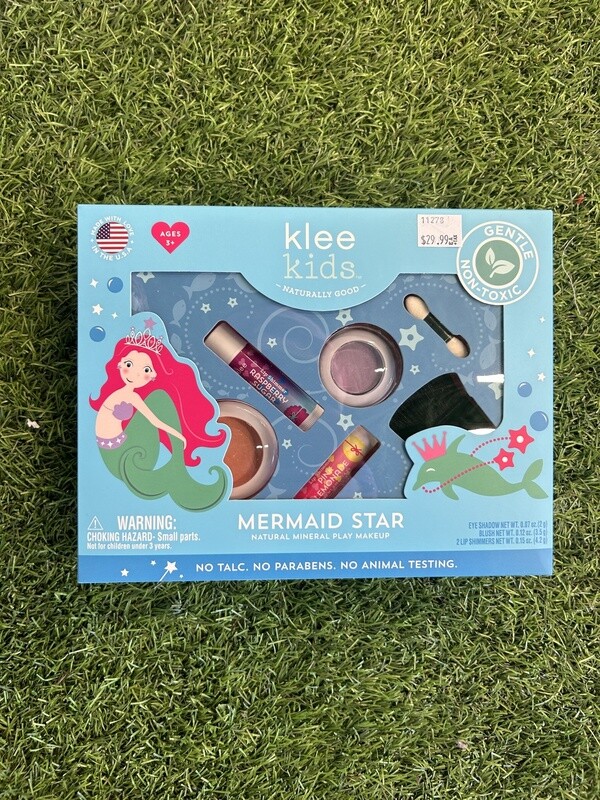 Klee Kids 4-PC Makeup Kit, Style: Mermaid Star