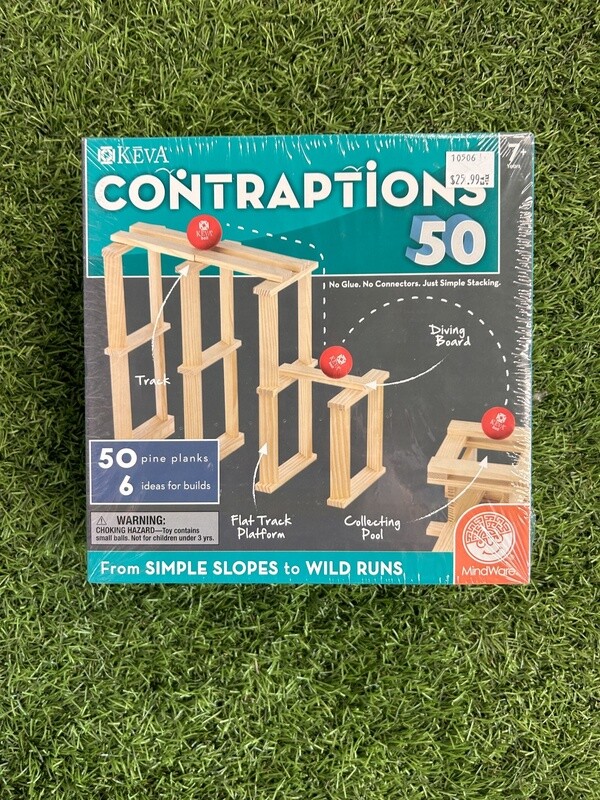 KEVA: CONTRAPTIONS 50  PIECE SET