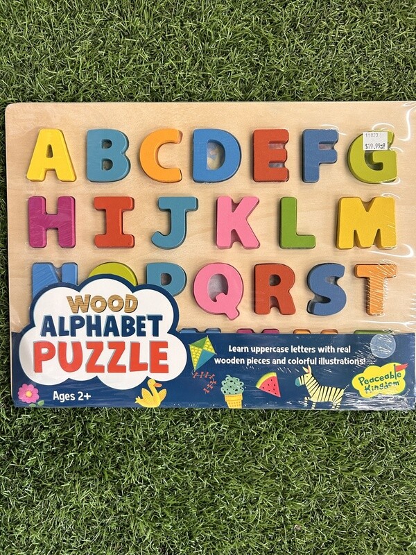 Wooden Alphabet Puzzle