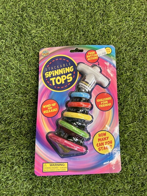Stacking Spin Tops