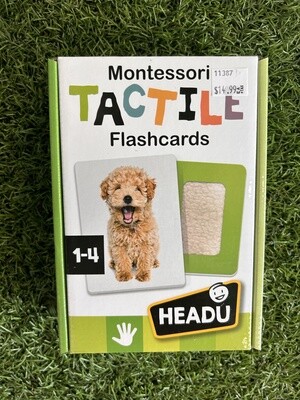 Flashcards Tactile Montessori