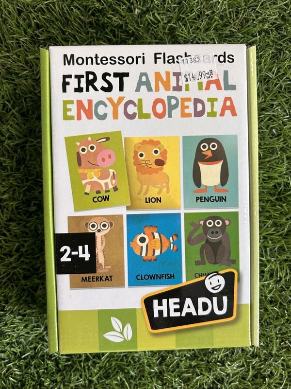 Montessori Flashcards First Animal Encyclopedia
