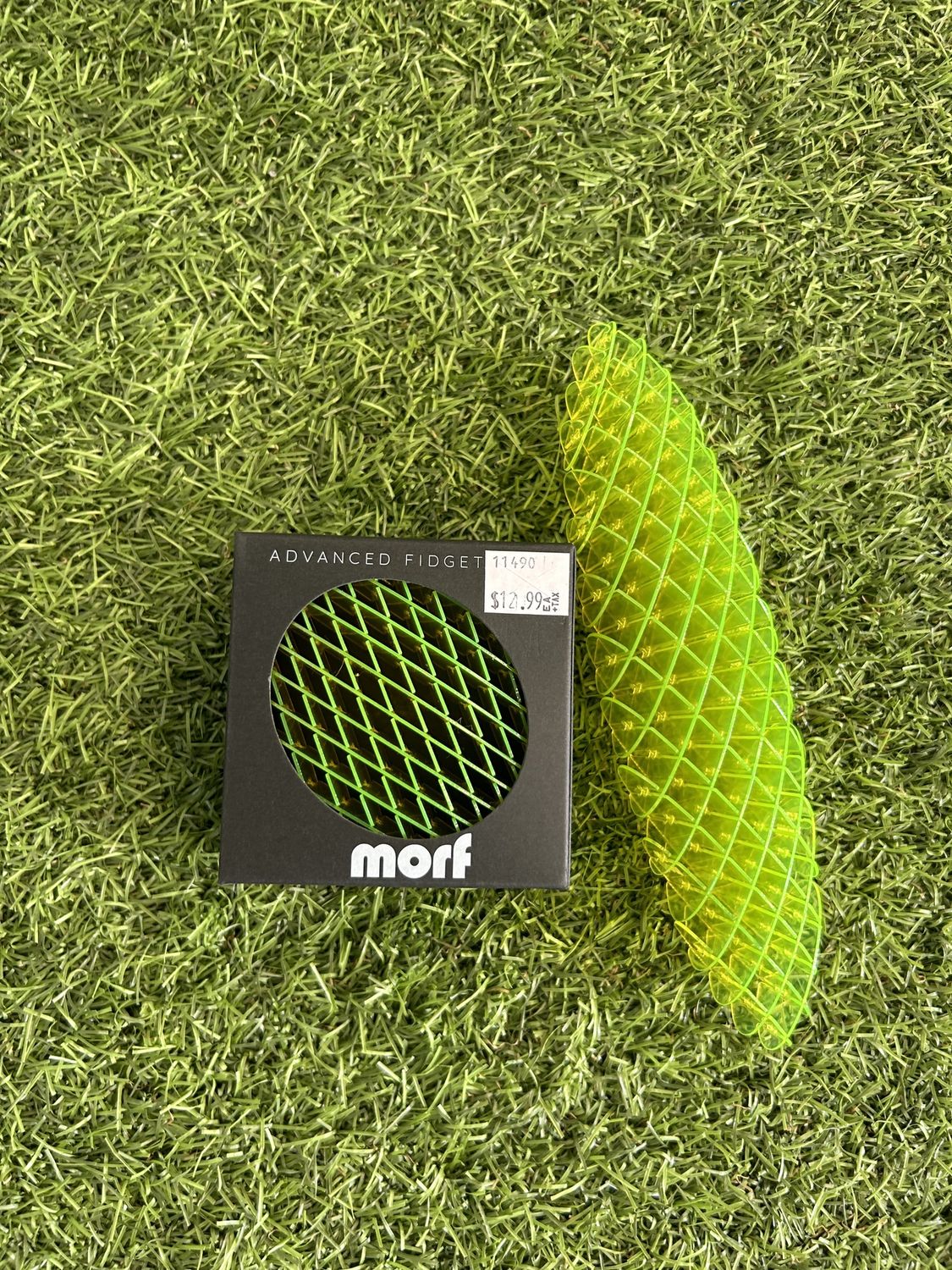 Morf Fidget Worm Green Small