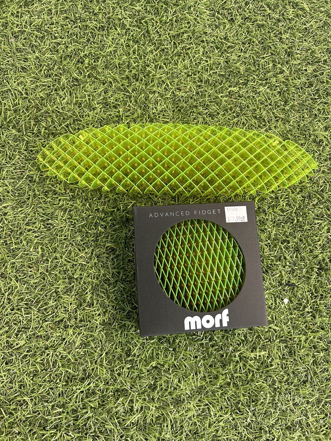 Morf Fidget Worm Green Big