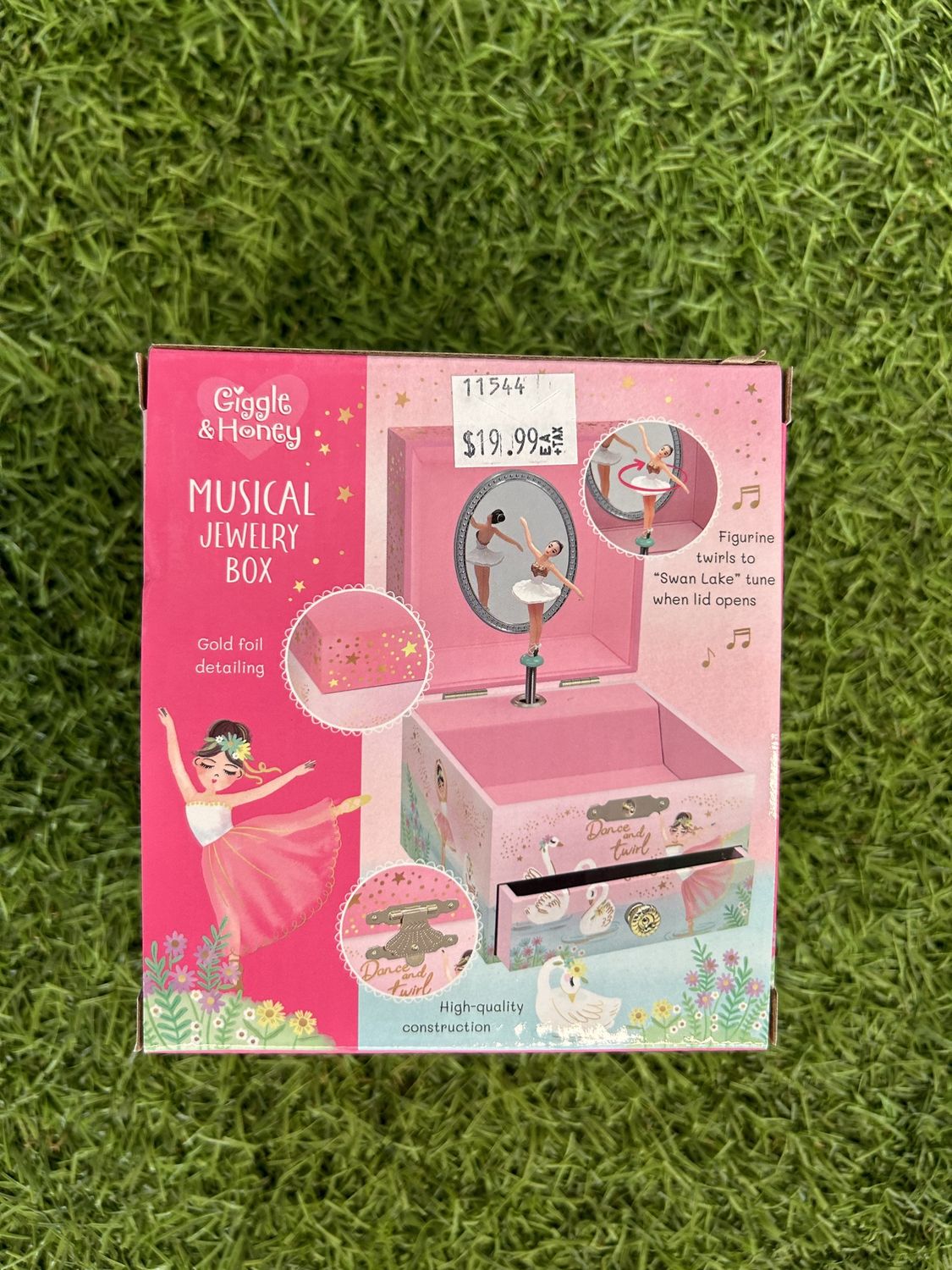 Musical Jewelry Box, Style: Ballerina