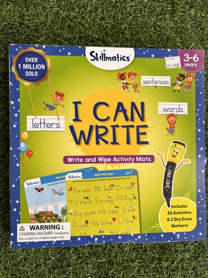 I Can Write Write and Wipe Activity Mats