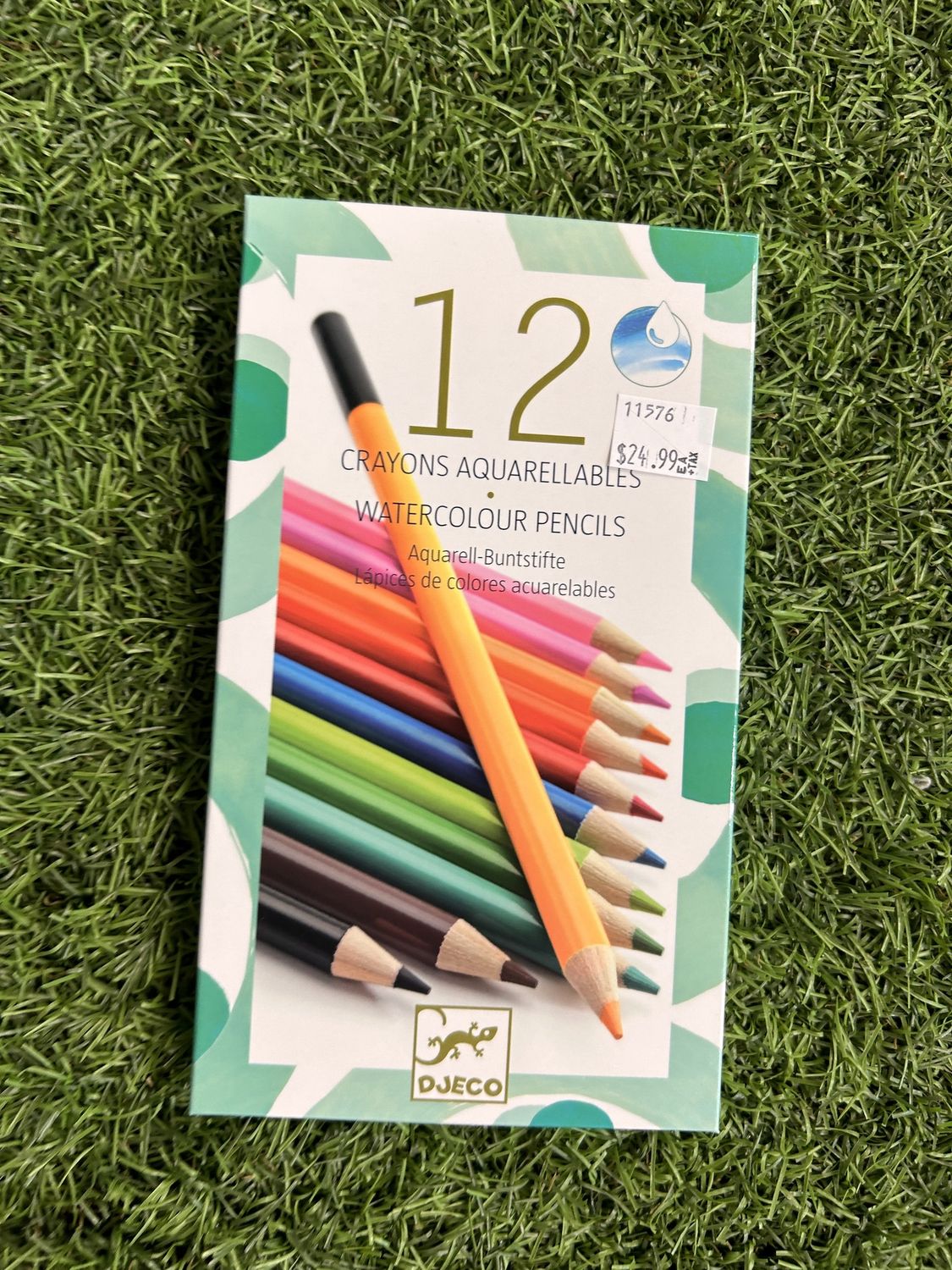 12 Watercolor Pencils