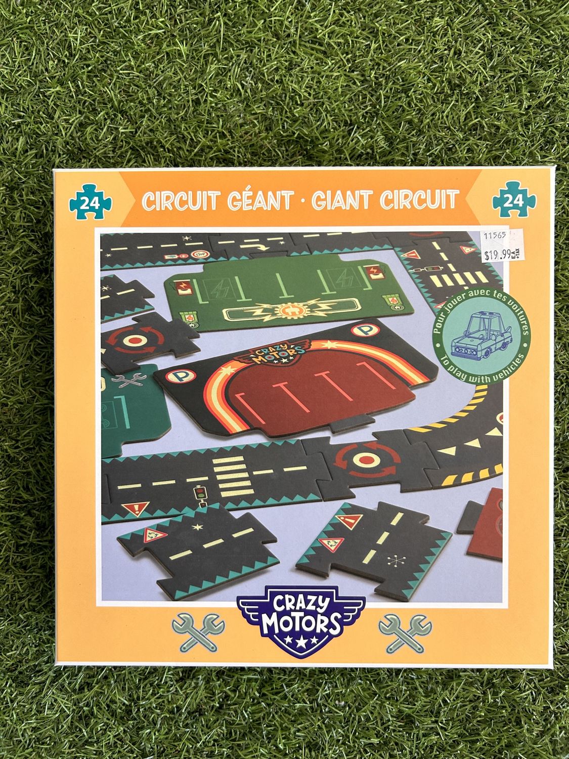 City Circuit 24pc Giant Puzzle