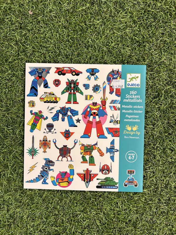 Robots Stickers