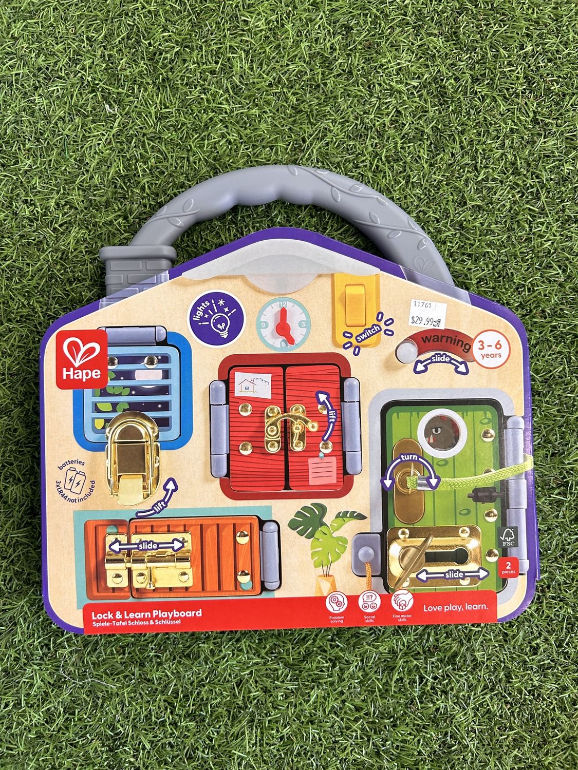 Lock &amp; Learn Playboard
