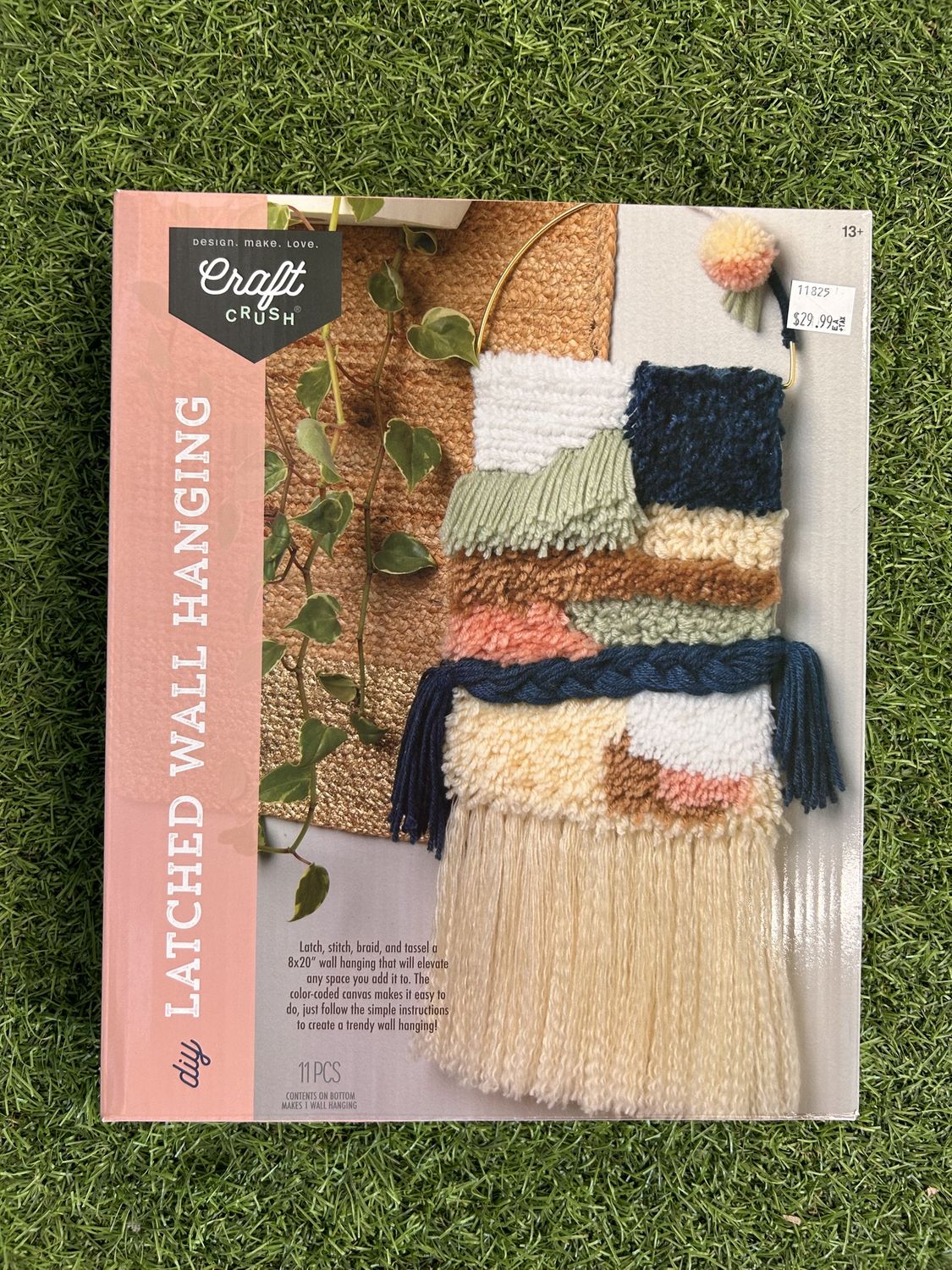 DIY Latched Wall Hanging