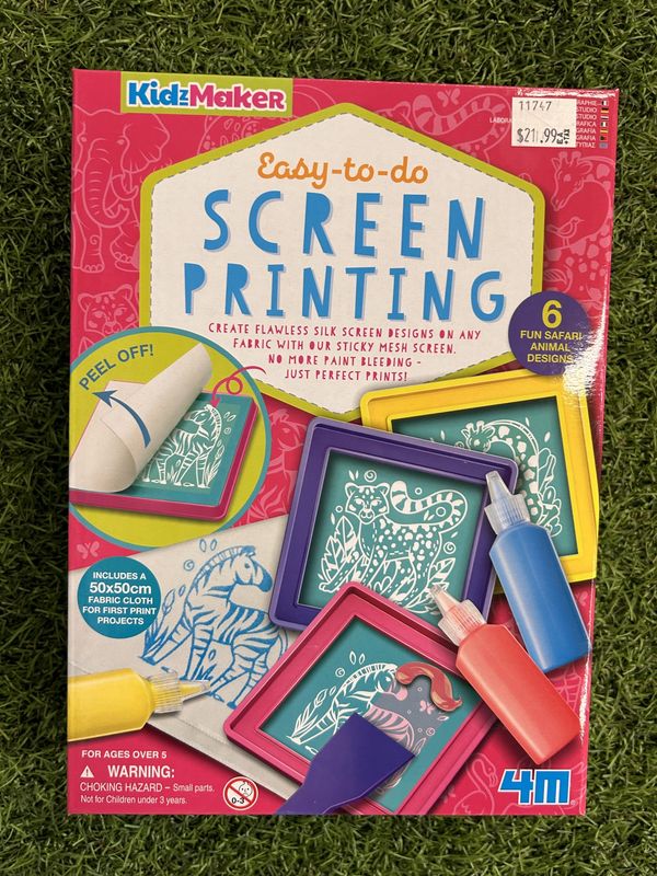 KIDZMAKER/EASY-TO-DO  SCREEN PRINTING