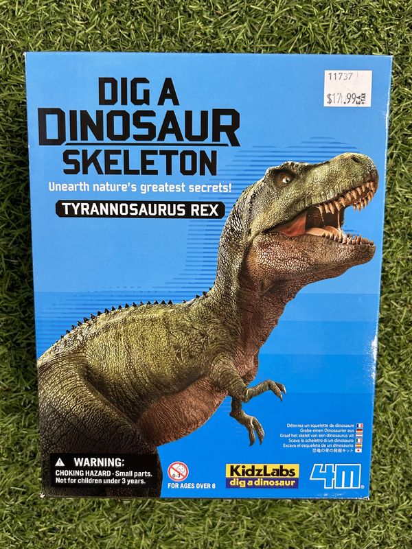 KIDZLABS/DIG A DINOSAUR  SKELETON/TYRANNOSAURUS  REX