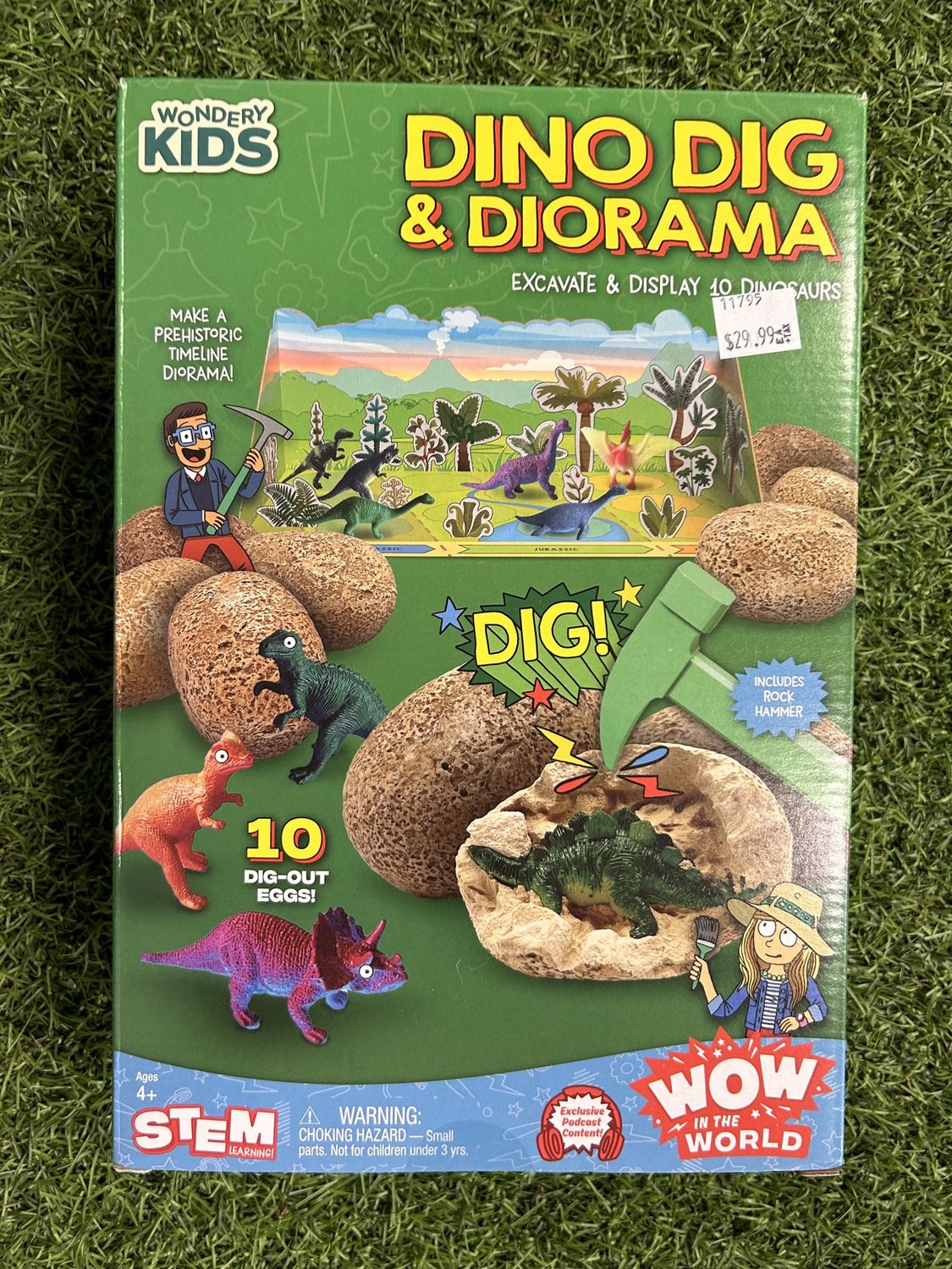 Wow in the World: Dino Dig  &amp; Diorama