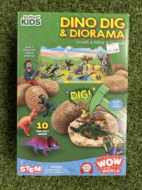 Wow in the World: Dino Dig  &amp; Diorama