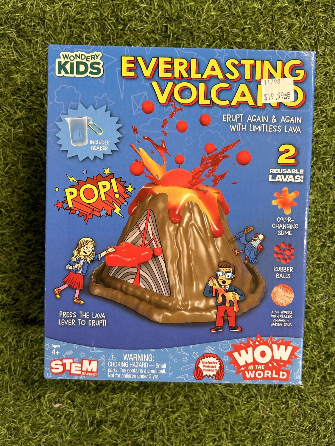 Wow in the World:  Everlasting Volcano