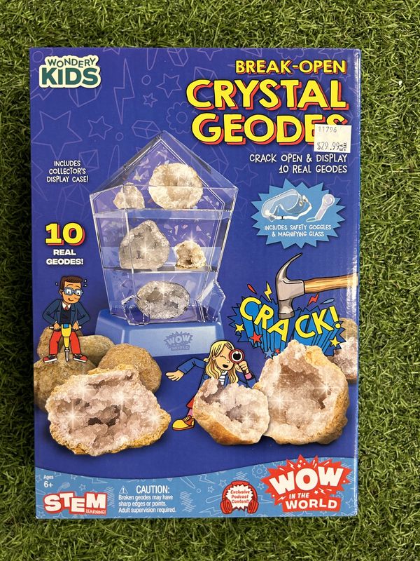 Wow in the World: Break Open Crystal Geode