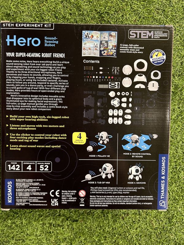 Hero: Sound-Sensing Robot