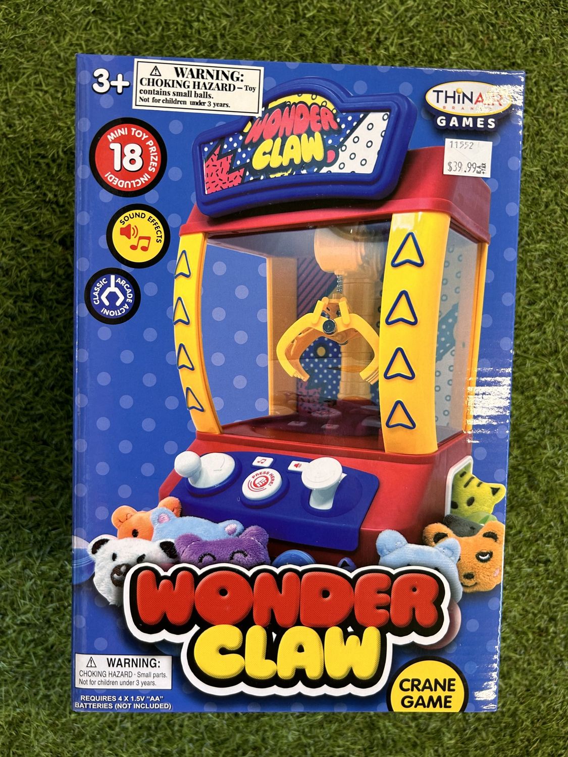 Wonder Claw Crane Game