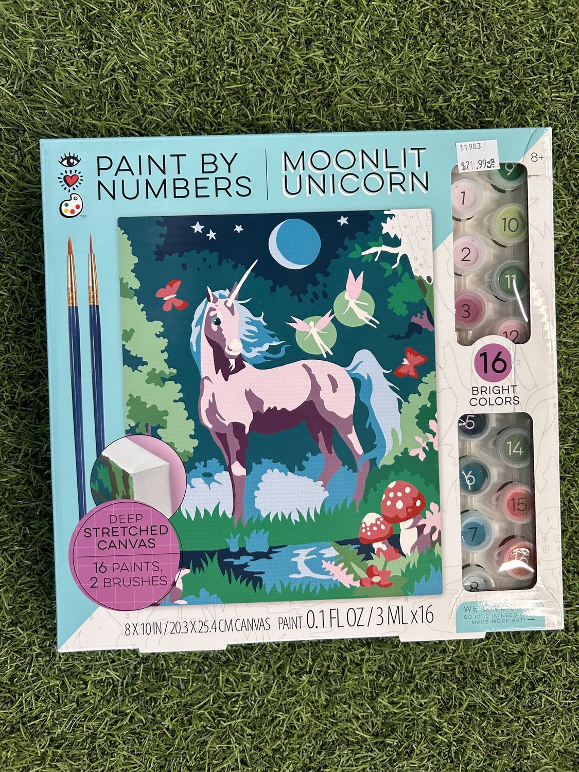 Paint by Numbers Unicorn