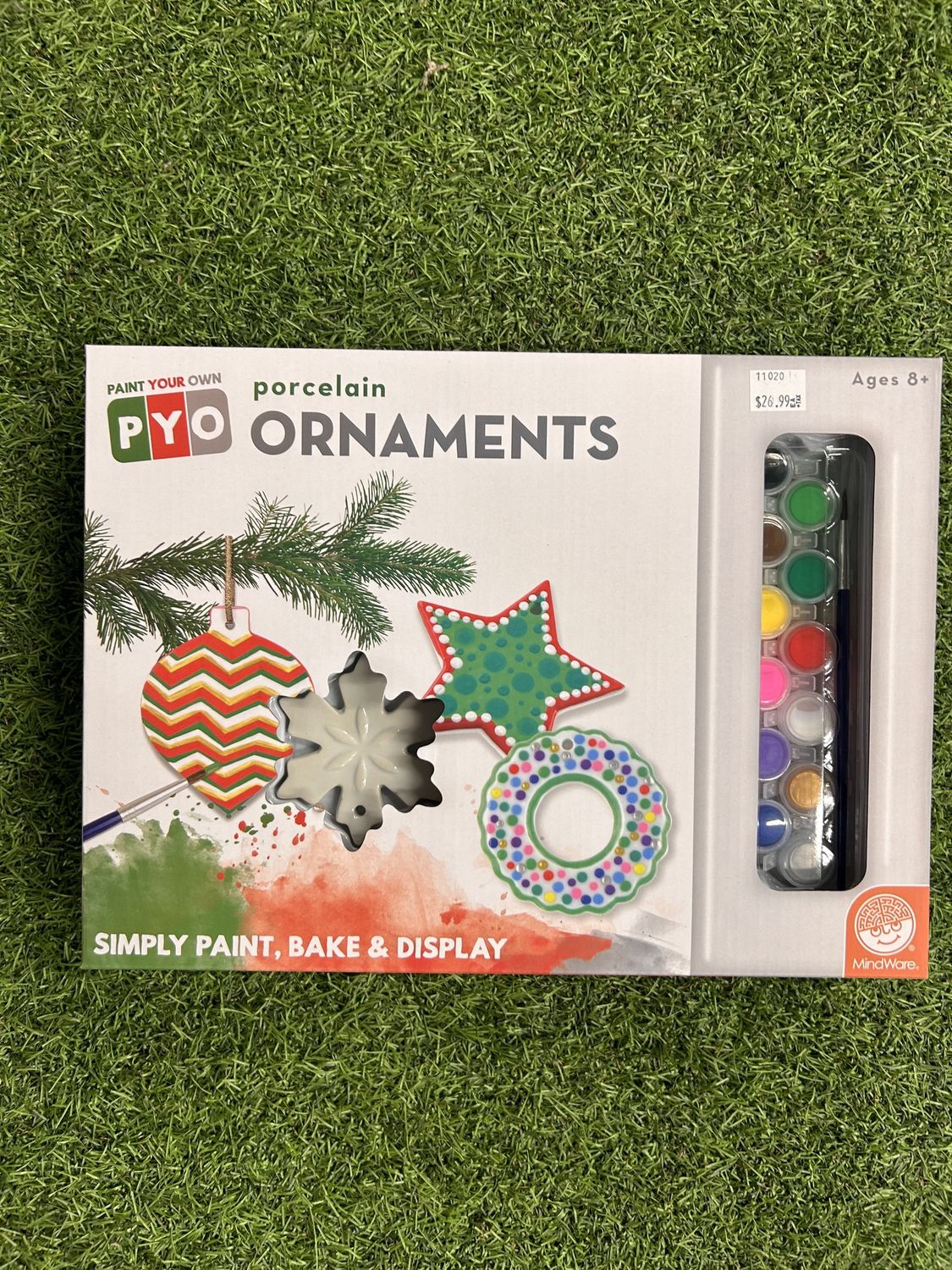 PYO: Porcelain Christmas Ornaments
