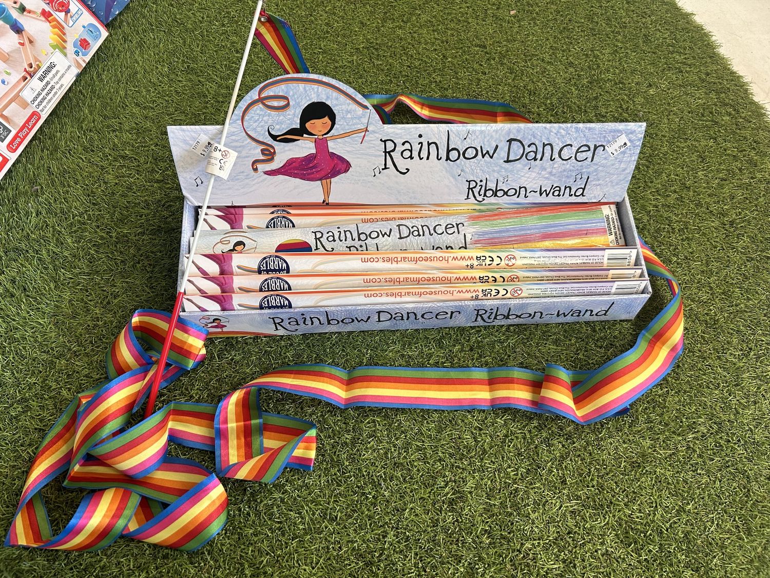 Rainbow Dancer Ribbon-Wand