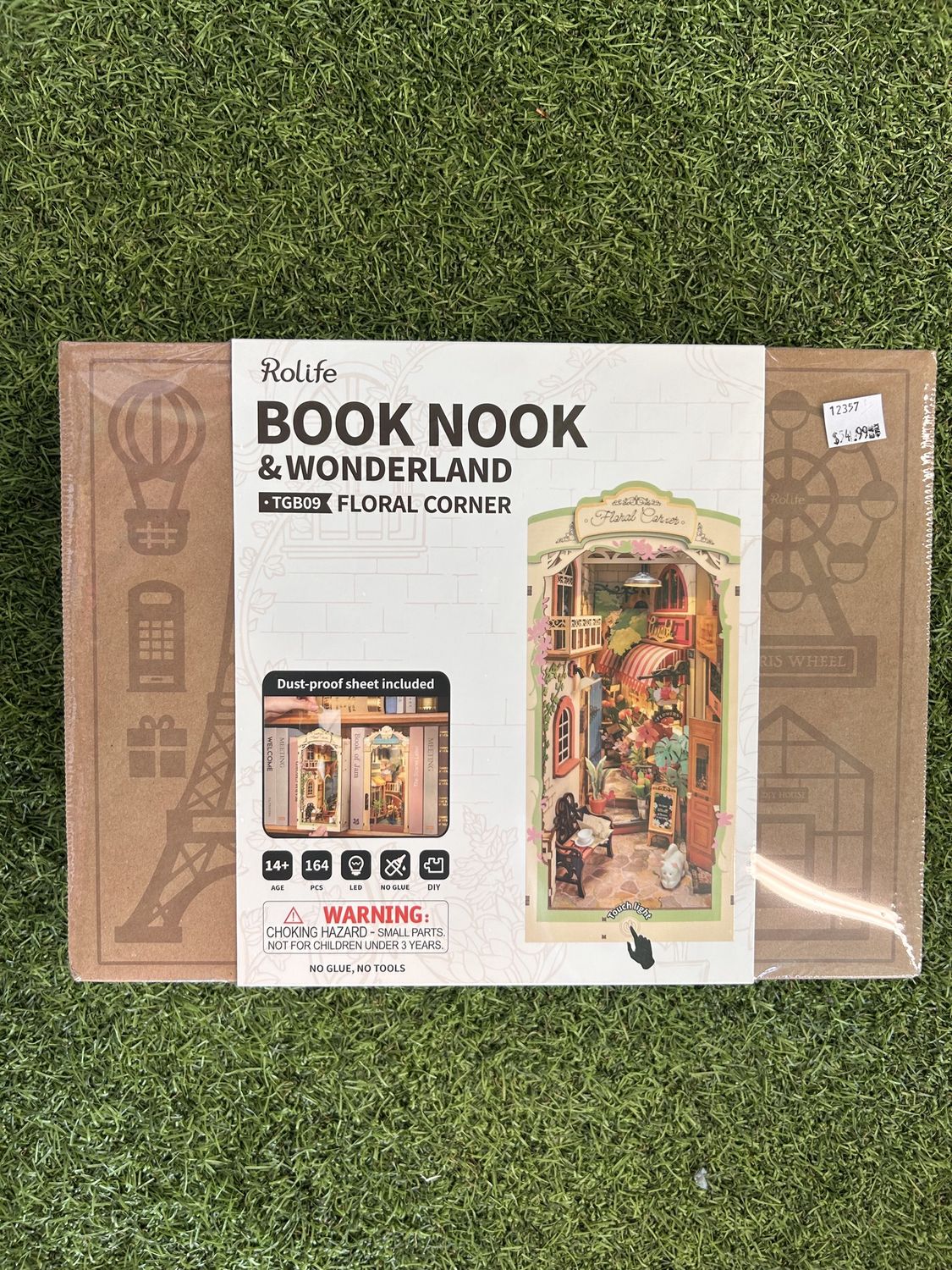 Floral Corner Book Nook