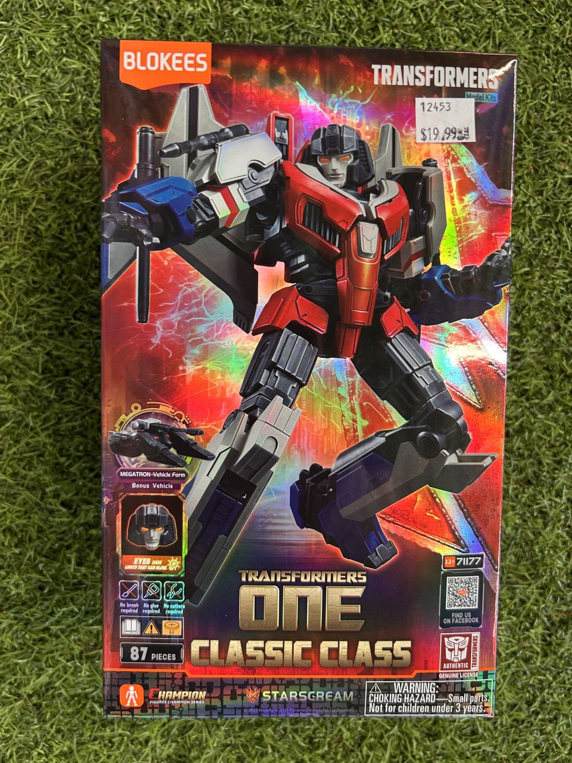 Transformers Classic Class Transformers One Movie Starscream