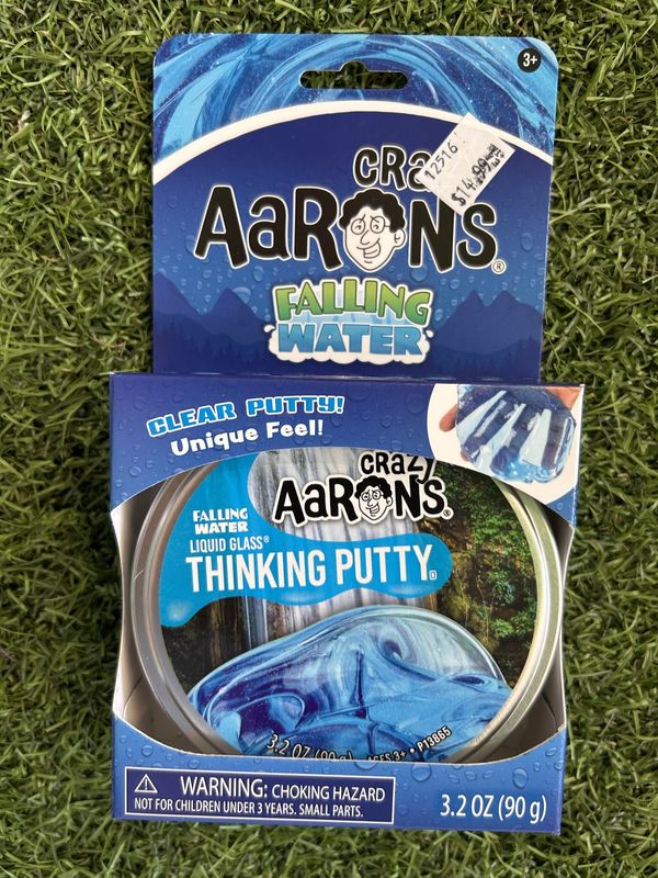Falling Water Liquid Glass 4&quot; Thinking Putty Tin