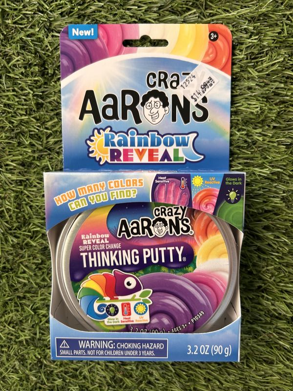 Rainbow Reveal - Full Size 4&quot; Thinking Putty Tin
