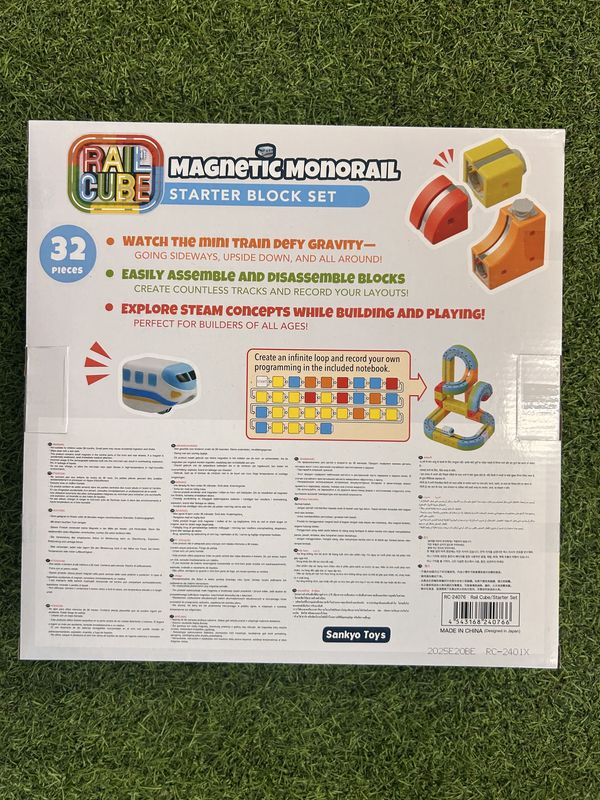 Rail Cube Magnetic Monorail Starter Set