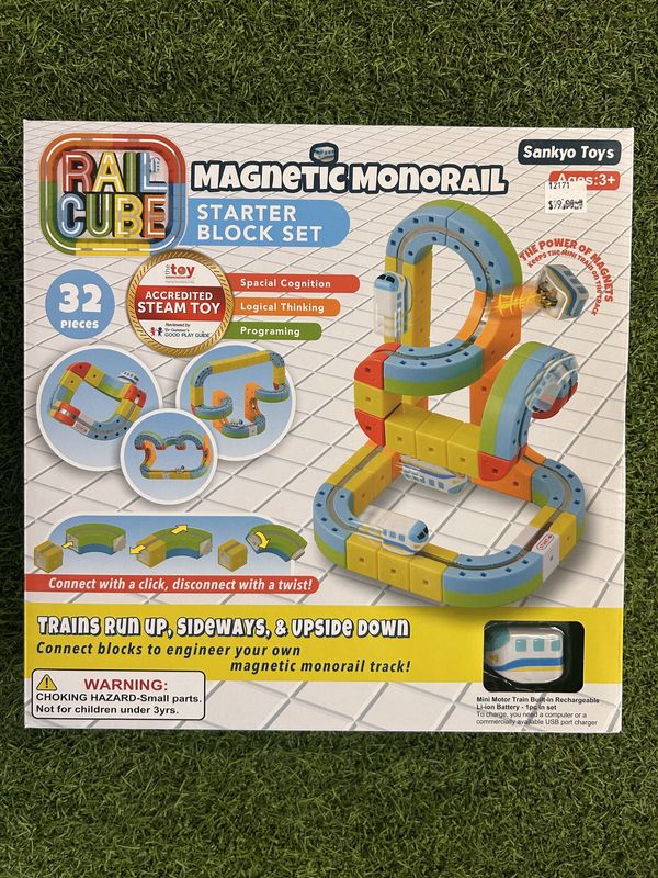 Rail Cube Magnetic Monorail Starter Set