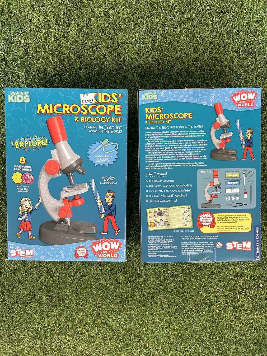 Wow in the World: Kids&#39; Microscope &amp; Biology Kit