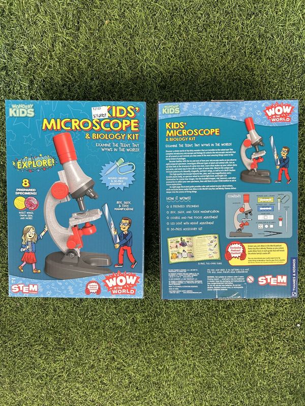 Wow in the World: Kids&#39; Microscope &amp; Biology Kit