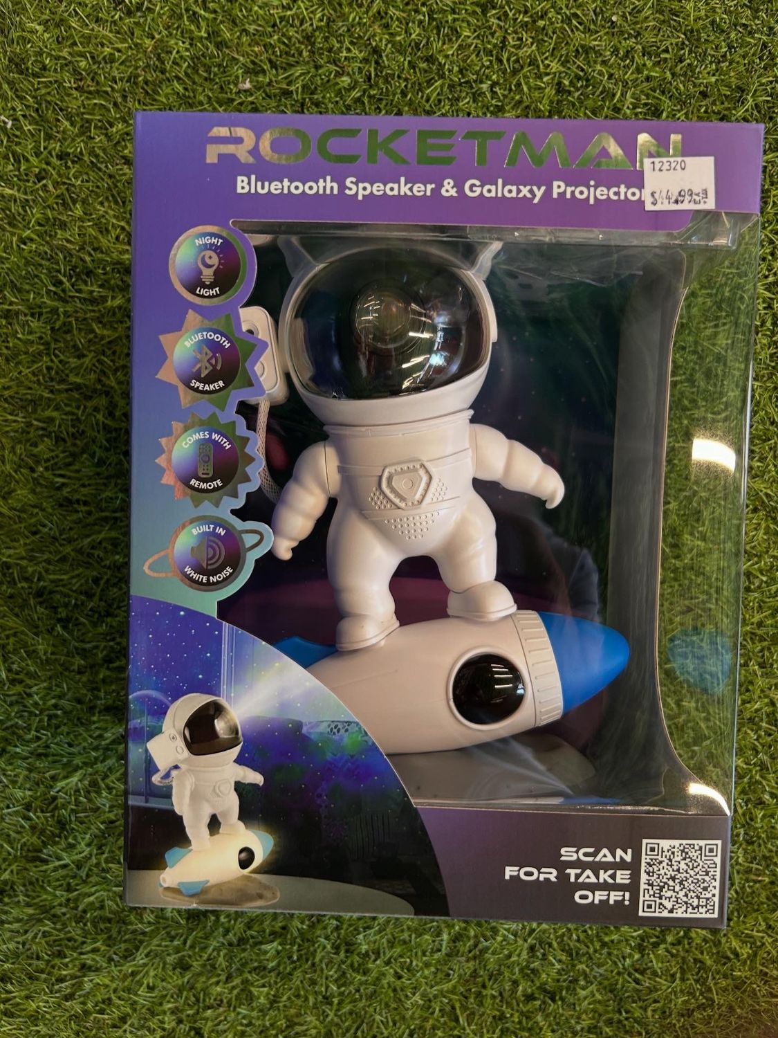 Rocketman LED Projector &amp; Bluetooth Speaker