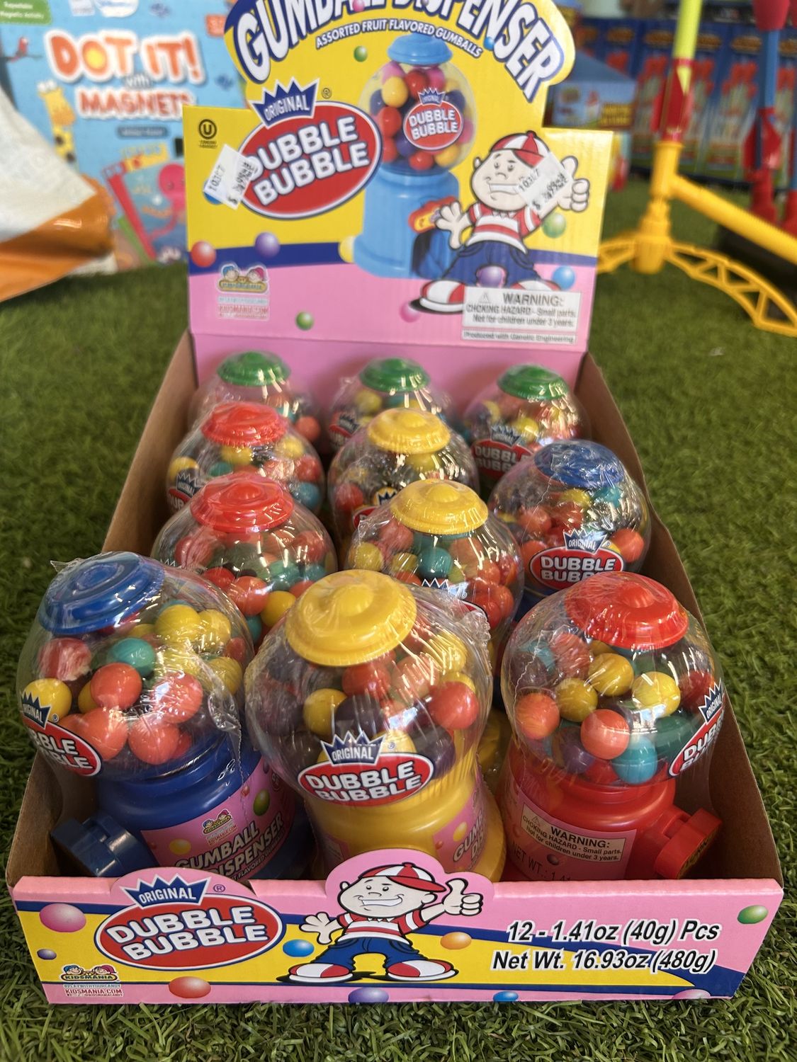 Dubble Bubble® Mini Gumball Machines