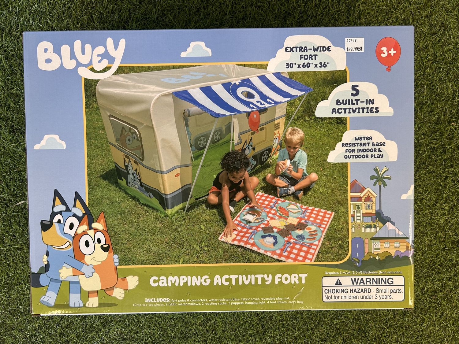 BLUEY CAMPING ACTIVITY FORT