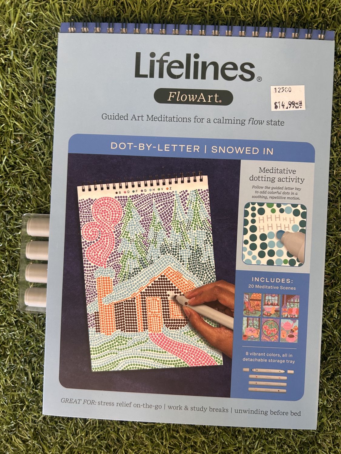 FlowArt-Dot By Letter Snowed In