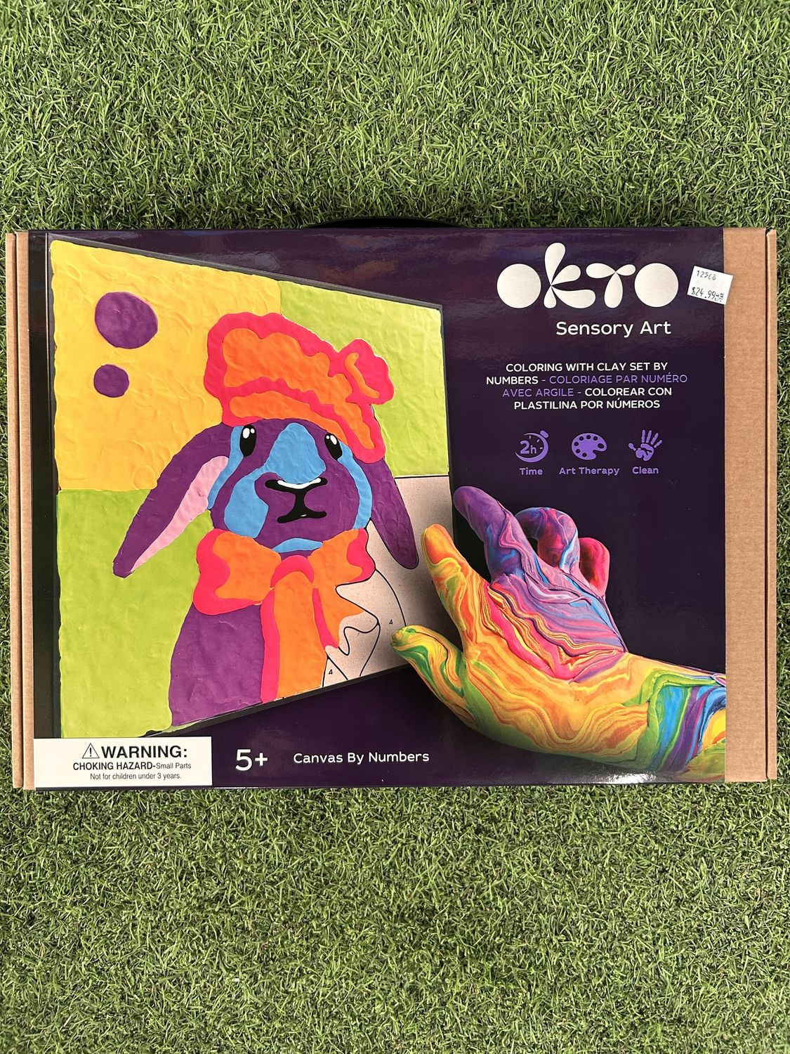 OKTO Clay-by-Numbers Kit – “Bunny”