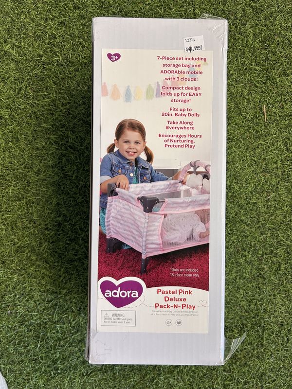 Pastel Pink Deluxe - Pack-N-Play