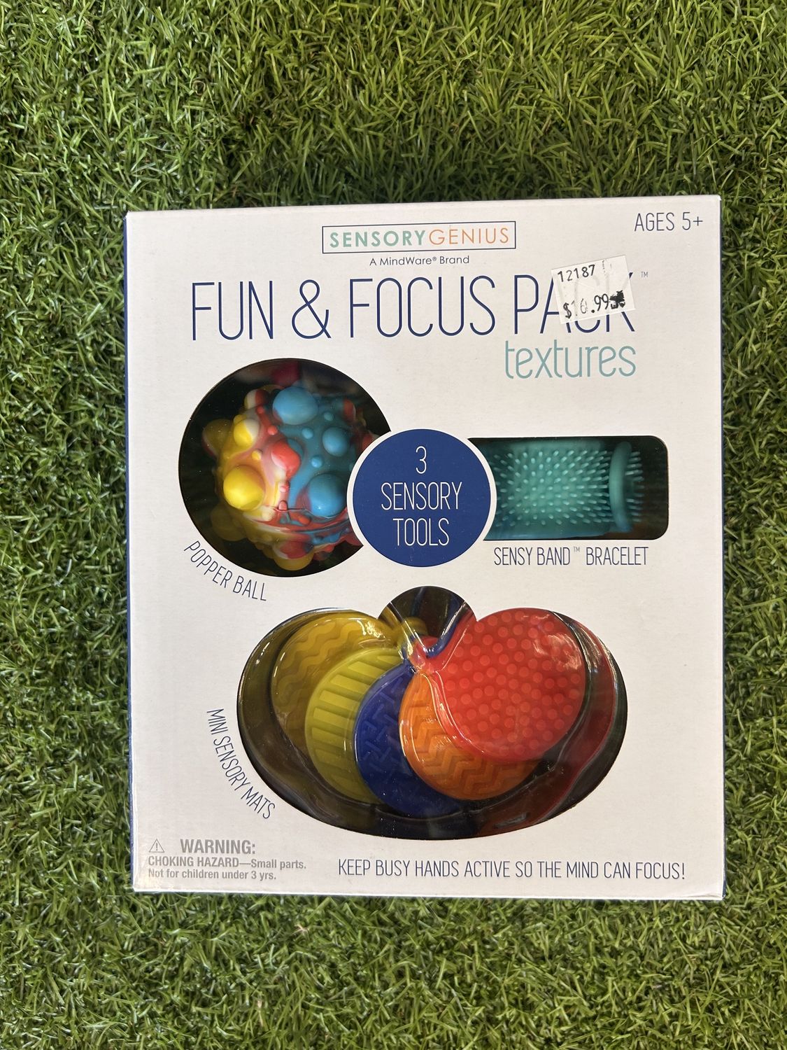 SENSORY GENIUS: FUN AND FOCUS PACK - TEXTURES