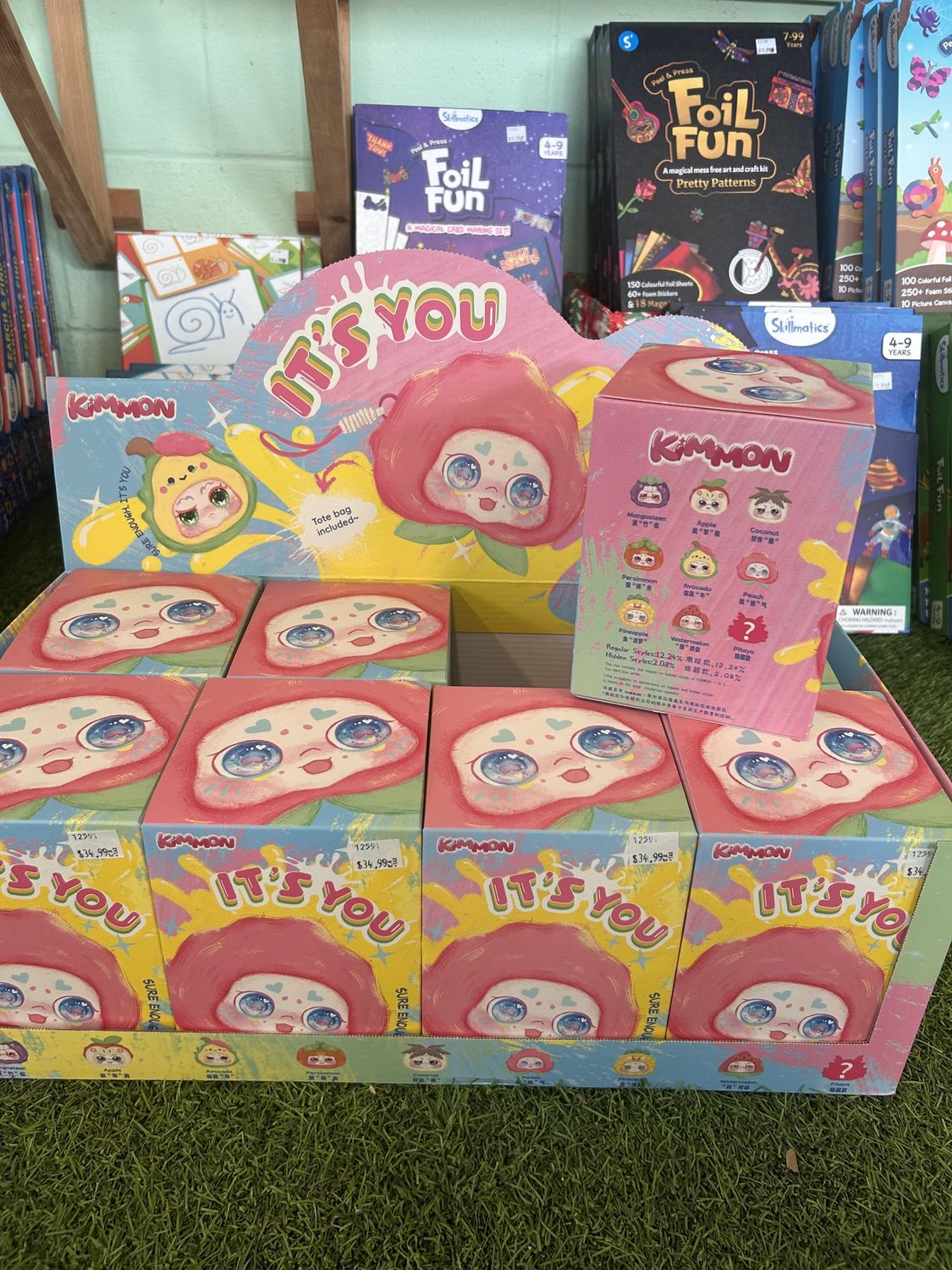 Kimmon It's You Blind Box Key Ring Face